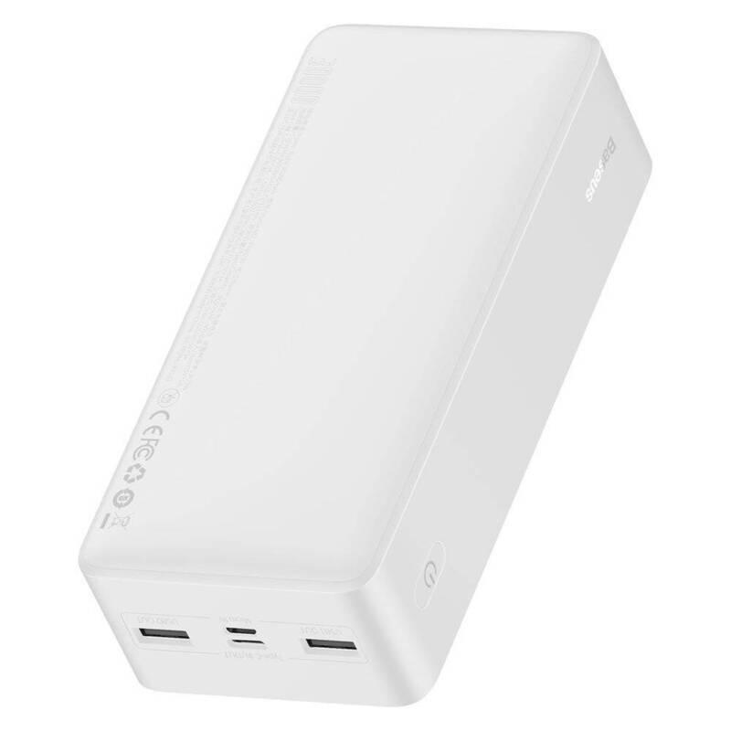 Powerbank Baseus Bipow 30000mAh 15W bílá