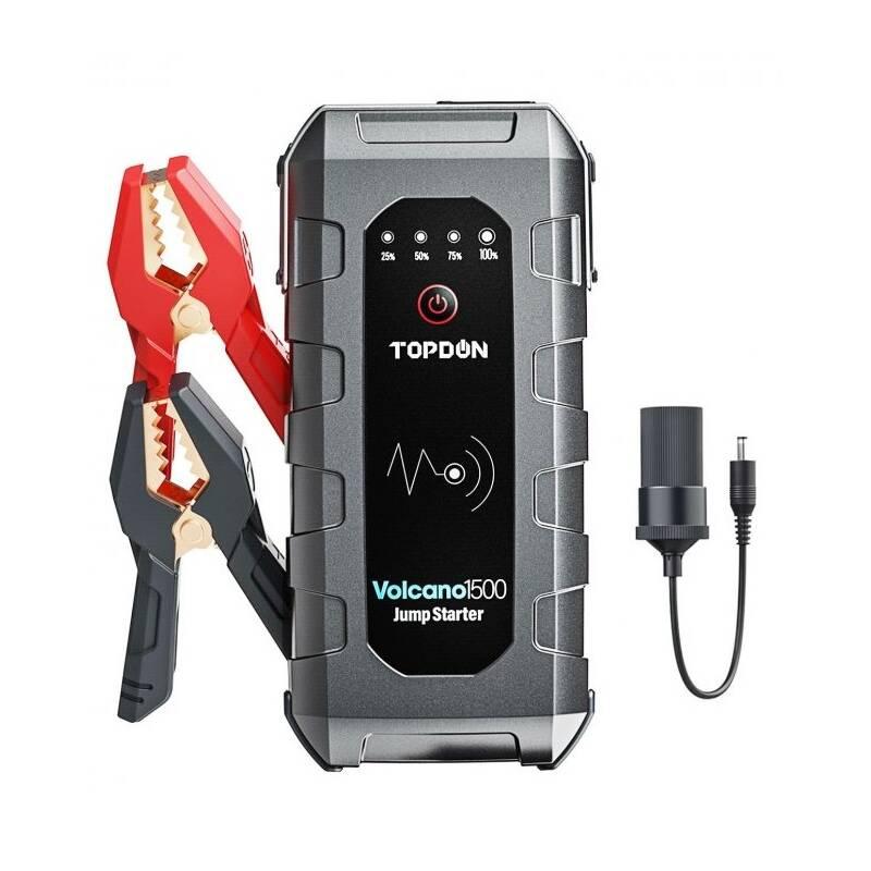 Powerbank Topdon Car Jump Starter Volcano 1500, 18000 mAh černá, Powerbank, Topdon, Car, Jump, Starter, Volcano, 1500, 18000, mAh, černá