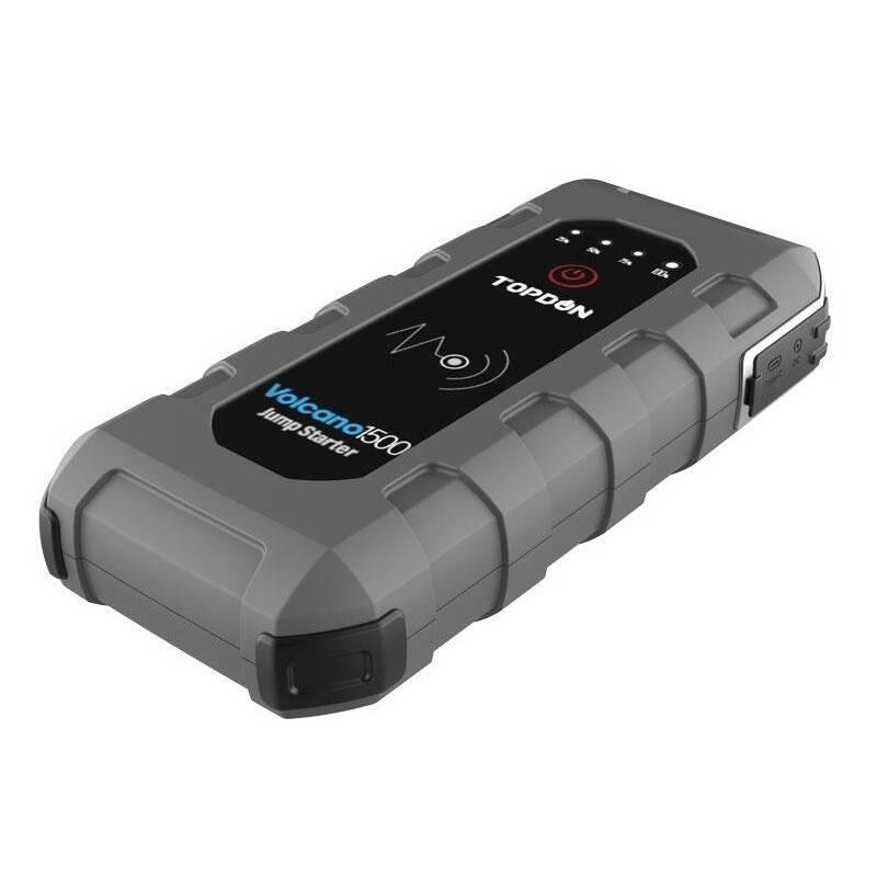 Powerbank Topdon Car Jump Starter Volcano 1500, 18000 mAh černá