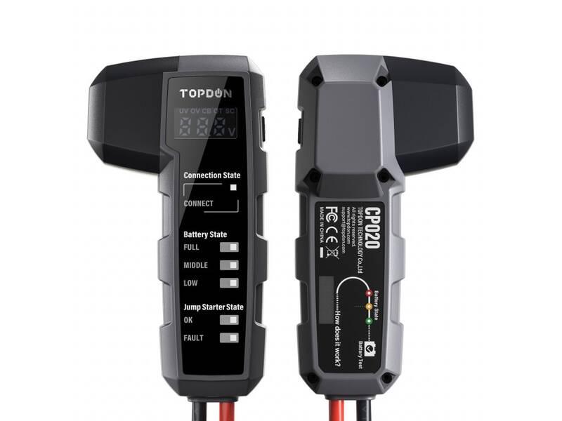 Powerbank Topdon Car Jump Starter Volcano 2000 Pro S, BT, 20800 mAh černá, Powerbank, Topdon, Car, Jump, Starter, Volcano, 2000, Pro, S, BT, 20800, mAh, černá