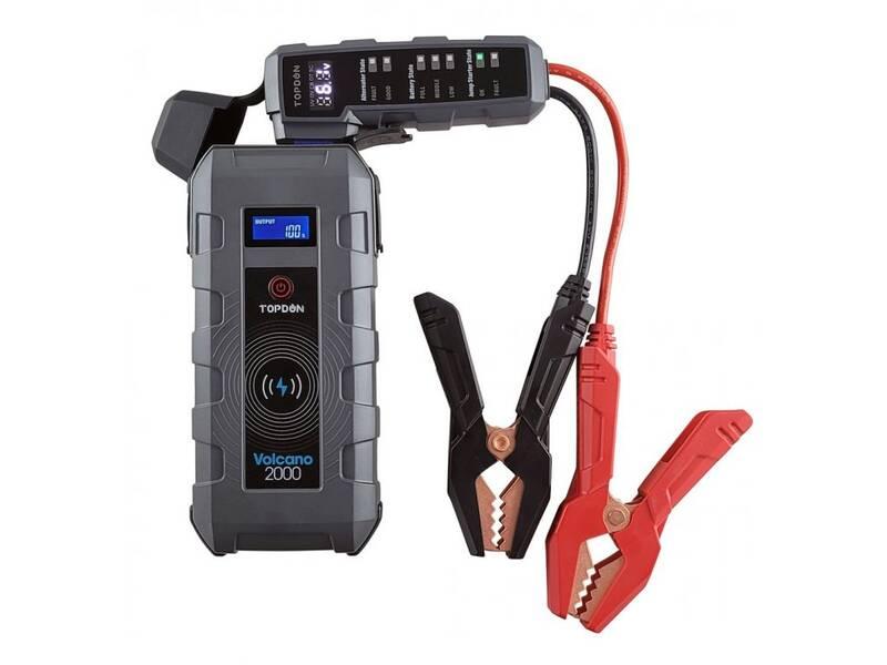 Powerbank Topdon Car Jump Starter Volcano 2000 Pro S, BT, 20800 mAh černá, Powerbank, Topdon, Car, Jump, Starter, Volcano, 2000, Pro, S, BT, 20800, mAh, černá