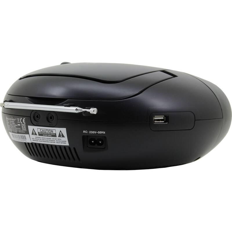 Radiopřijímač DAB CD Soundmaster SCD1990SW černý