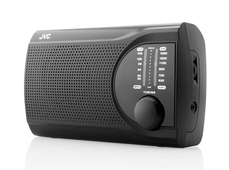 Radiopřijímač JVC RA-E321B černý