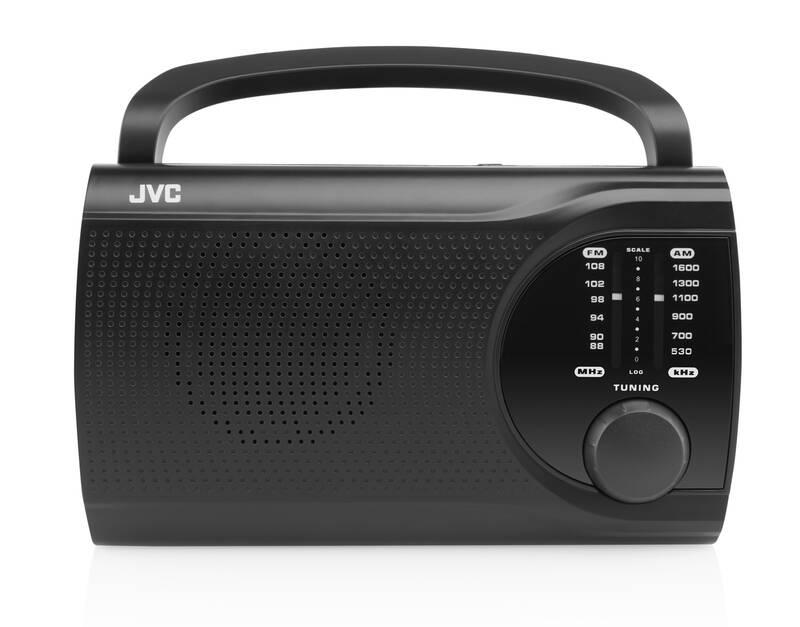 Radiopřijímač JVC RA-E321B černý
