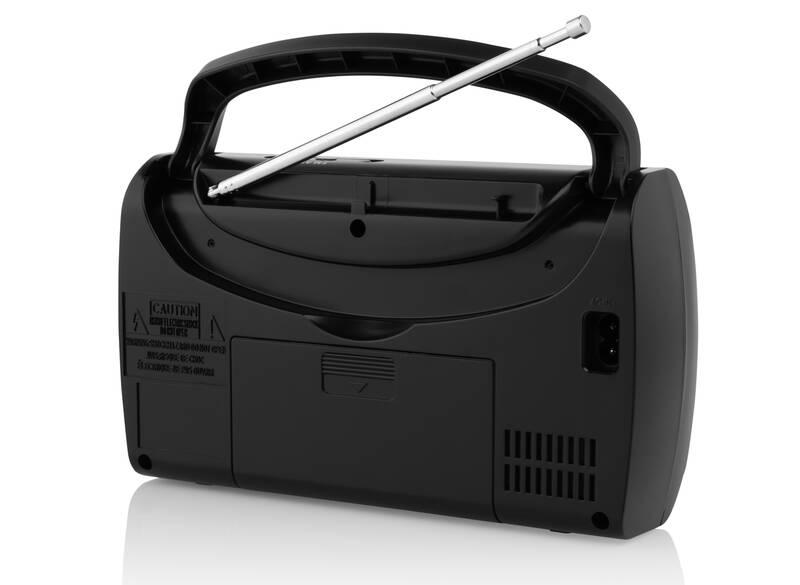 Radiopřijímač JVC RA-E321B černý