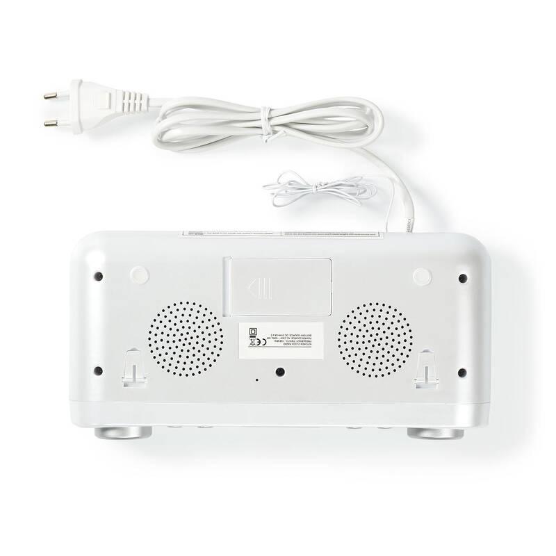 Radiopřijímač Nedis RDFM4000 bílé