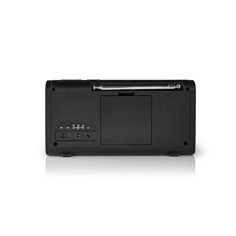 Radiopřijímač s DAB Nedis RDDB1500 černý