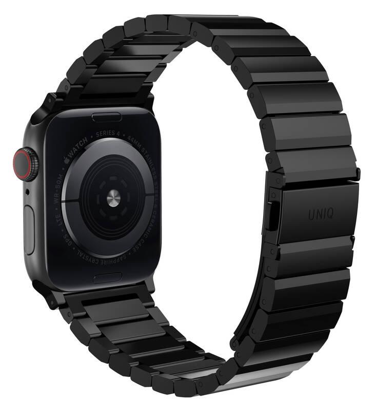 Řemínek Uniq Strova na Apple Watch 42 44 45mm černý