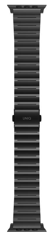 Řemínek Uniq Strova na Apple Watch 42 44 45mm černý, Řemínek, Uniq, Strova, na, Apple, Watch, 42, 44, 45mm, černý