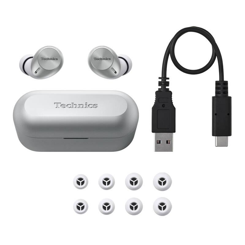 Sluchátka Technics EAH-AZ40E-S stříbrná