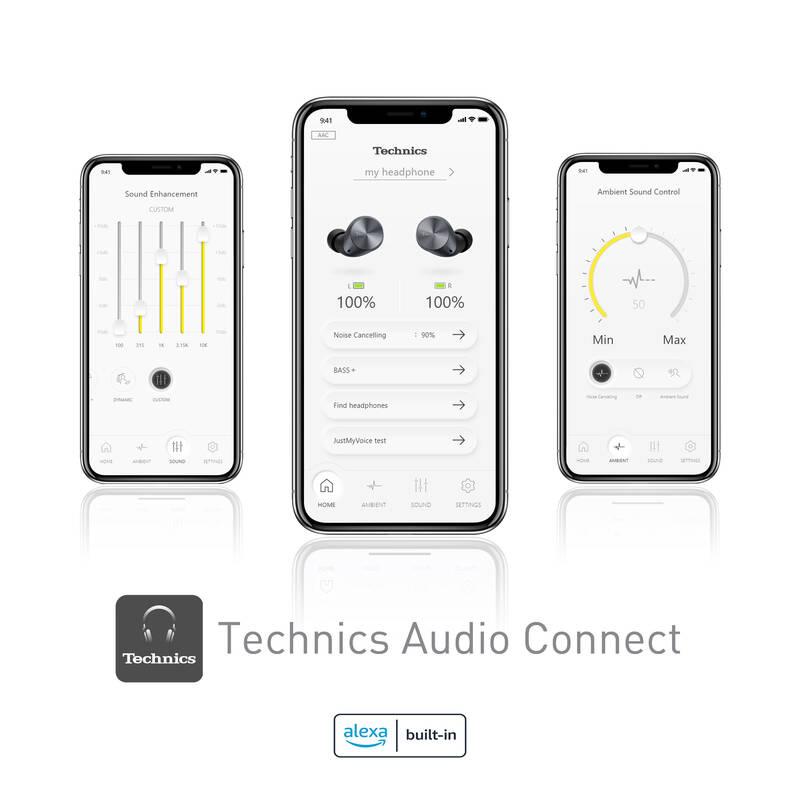 Sluchátka Technics EAH-AZ60E-K černá