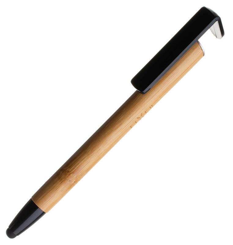 Stylus FIXED Pen 3v1, propiska a stojánek - bambus