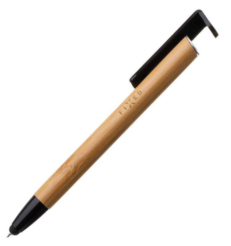 Stylus FIXED Pen 3v1, propiska a stojánek - bambus