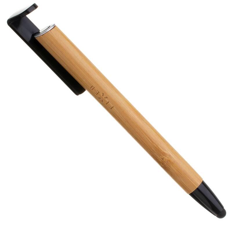 Stylus FIXED Pen 3v1, propiska a stojánek - bambus, Stylus, FIXED, Pen, 3v1, propiska, a, stojánek, bambus