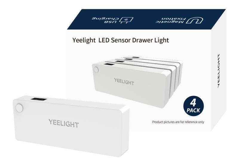 Svítidlo Yeelight LED Sensor Drawer Light 4-pack, Svítidlo, Yeelight, LED, Sensor, Drawer, Light, 4-pack