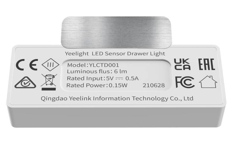 Svítidlo Yeelight LED Sensor Drawer Light, Svítidlo, Yeelight, LED, Sensor, Drawer, Light