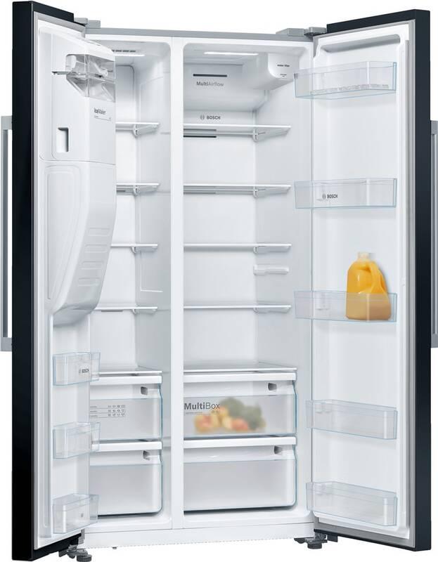 Americká lednice Bosch Serie 6 KAD93VBFP černá