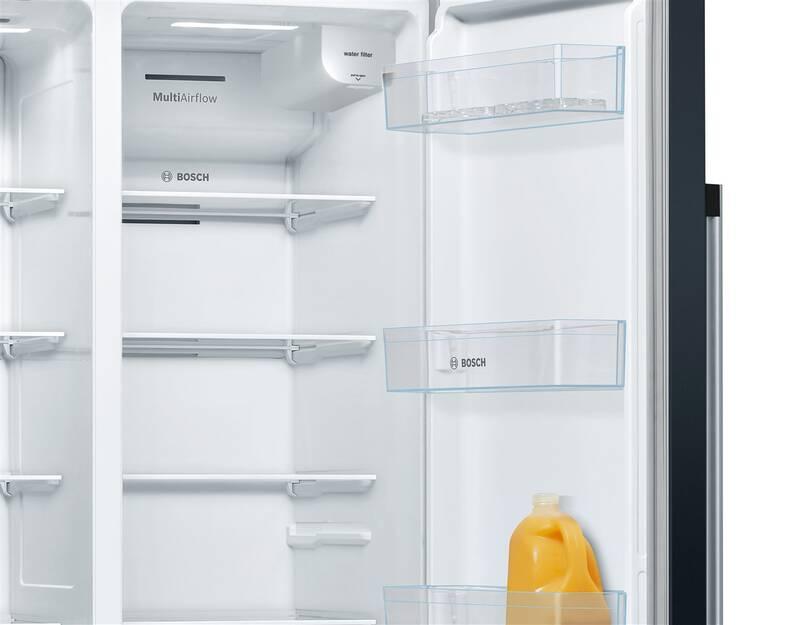 Americká lednice Bosch Serie 6 KAD93VBFP černá