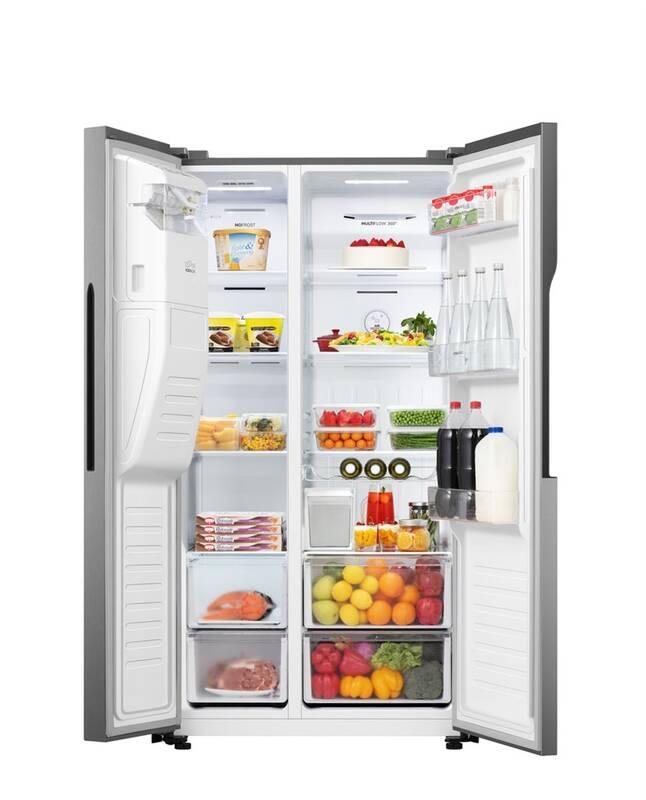 Americká lednice Gorenje Superior NRS918FVX nerez