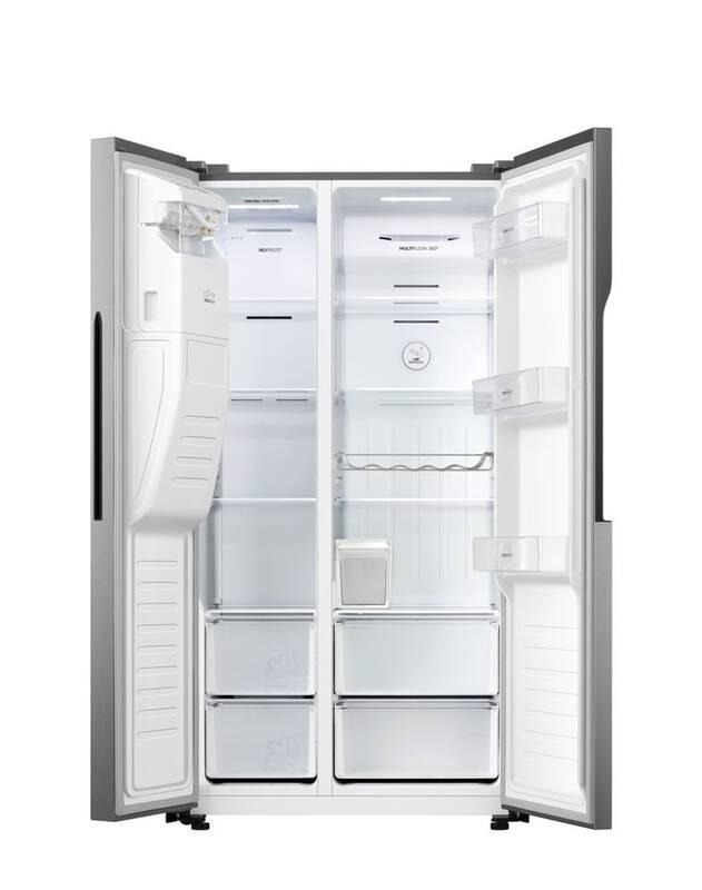 Americká lednice Gorenje Superior NRS918FVX nerez
