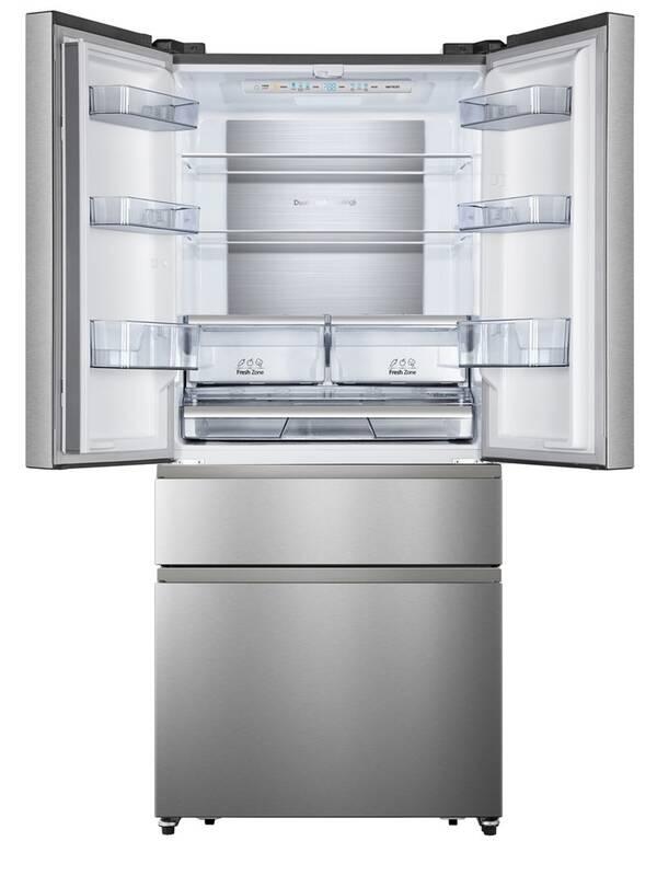 Americká lednice Hisense RF540N4SBI2 nerez