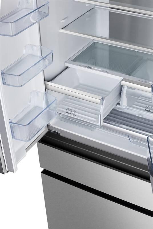 Americká lednice Hisense RF540N4SBI2 nerez