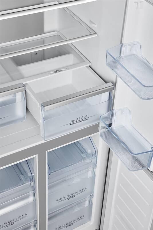 Americká lednice Hisense RQ563N4SI2 nerez