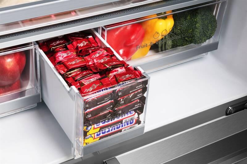 Americká lednice Hisense RQ758N4SAIE nerez