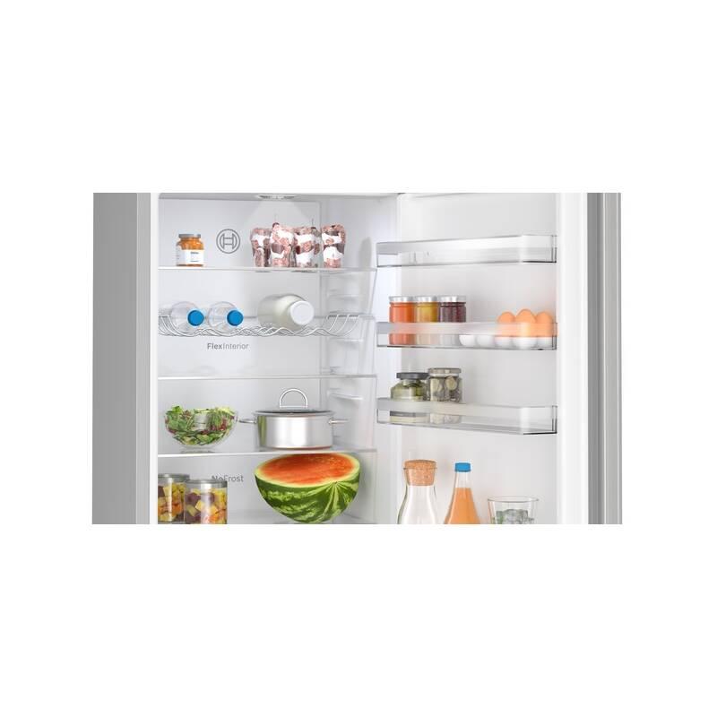 Chladnička s mrazničkou Bosch Serie 4 KGN392LDF nerez