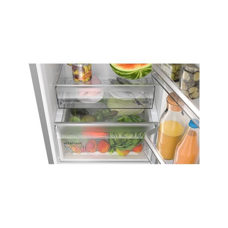 Chladnička s mrazničkou Bosch Serie 4 KGN392LDF nerez