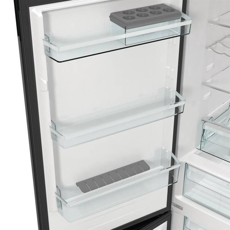 Chladnička s mrazničkou Gorenje Retro ONRK619DBK-L černá