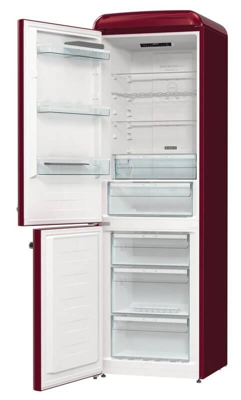 Chladnička s mrazničkou Gorenje Retro ONRK619DR-L
