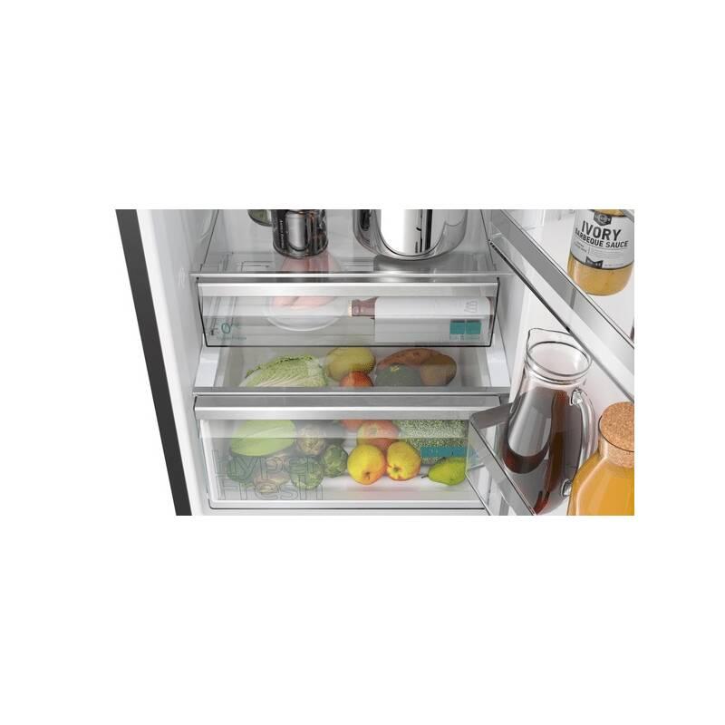 Chladnička s mrazničkou Siemens iQ500 KG39NAXCF černá