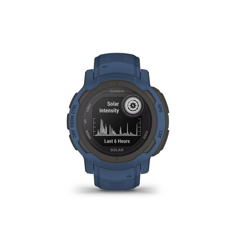 GPS hodinky Garmin Instinct 2 Solar - Tidal Blue, GPS, hodinky, Garmin, Instinct, 2, Solar, Tidal, Blue