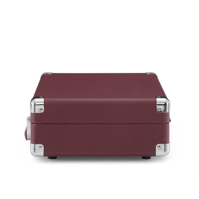 Gramofon Crosley Crusier Deluxe BT červený