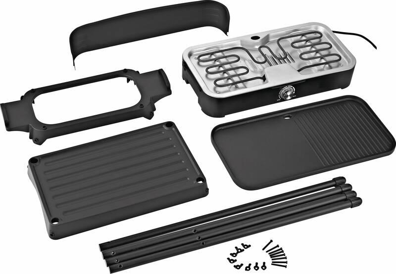 Gril Guzzanti GZ 342 černý