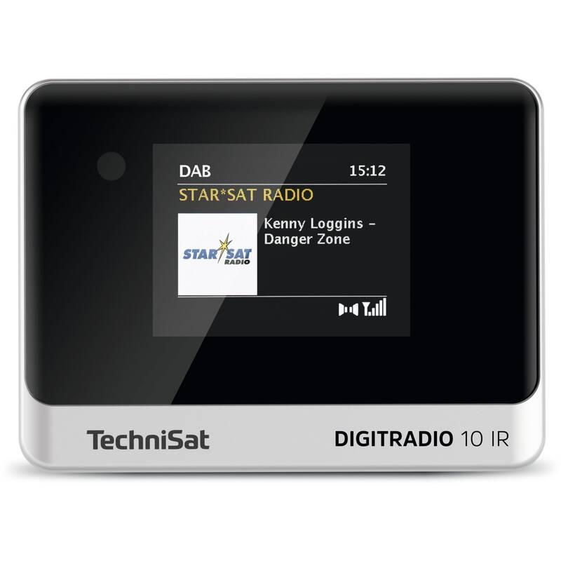 Internetový radiopřijímač s DAB Technisat DIGITRADIO 10 IR černý stříbrný