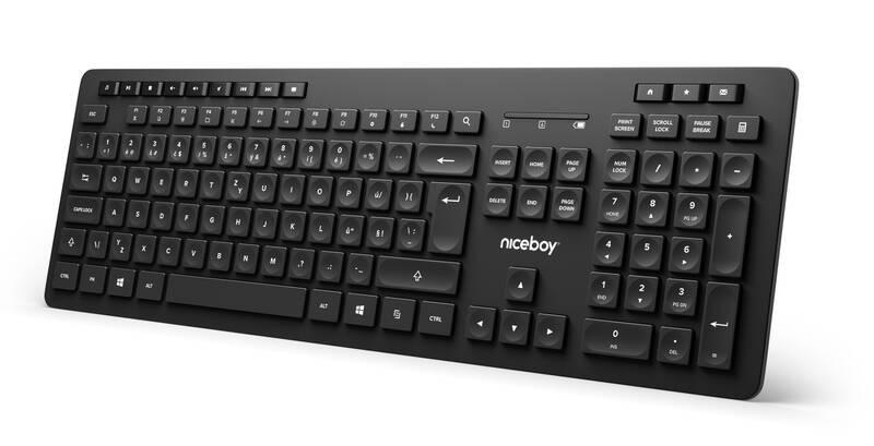 Klávesnice Niceboy Office K10 černá