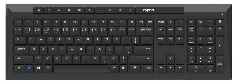 Klávesnice s myší Rapoo 8210M černá