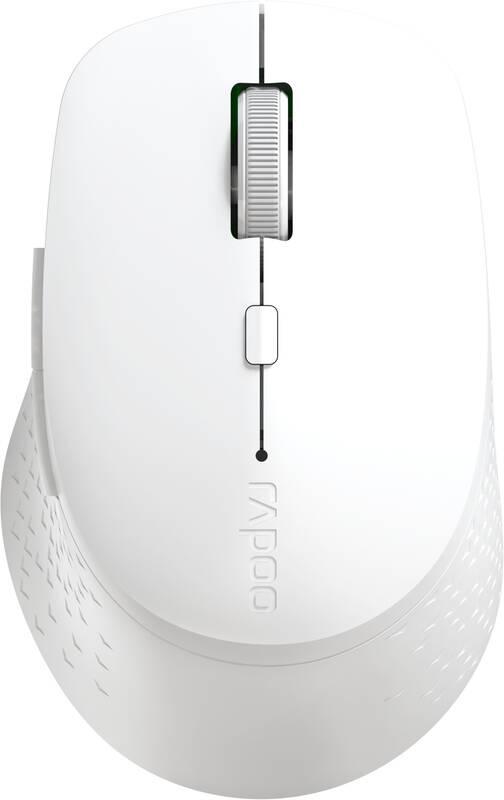 Klávesnice s myší Rapoo 9700M bílá, Klávesnice, s, myší, Rapoo, 9700M, bílá