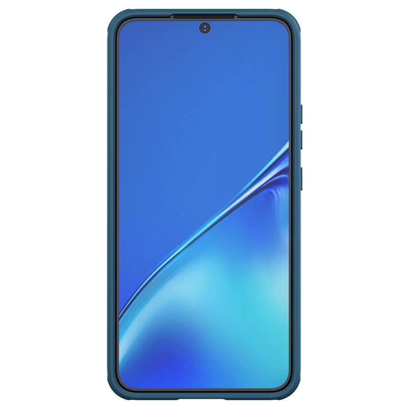 Kryt na mobil Nillkin Super Frosted PRO na Samsung Galaxy S22 modrý