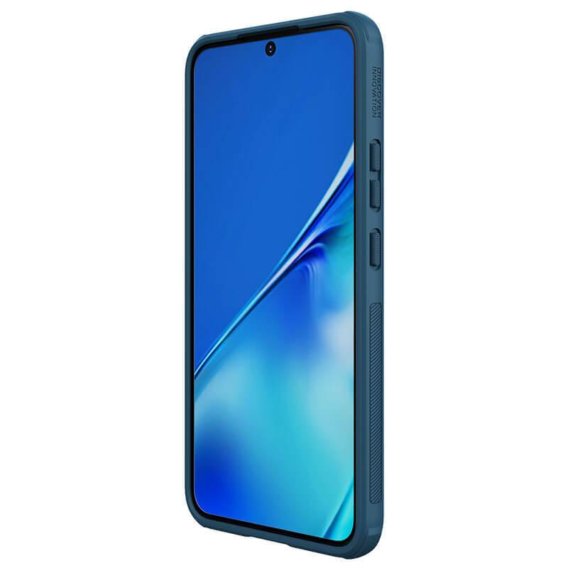 Kryt na mobil Nillkin Super Frosted PRO na Samsung Galaxy S22 modrý