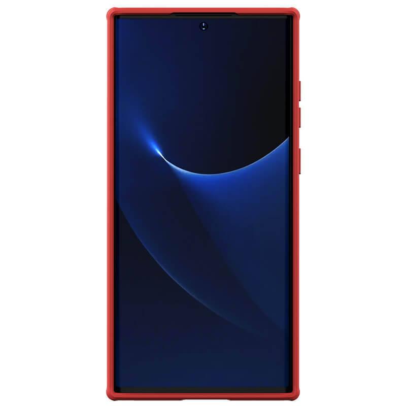 Kryt na mobil Nillkin Super Frosted PRO na Samsung Galaxy S22 Ultra červený