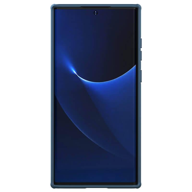 Kryt na mobil Nillkin Super Frosted PRO na Samsung Galaxy S22 Ultra modrý