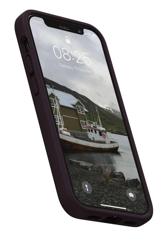 Kryt na mobil Njord Eldur na Apple iPhone 12 mini fialový