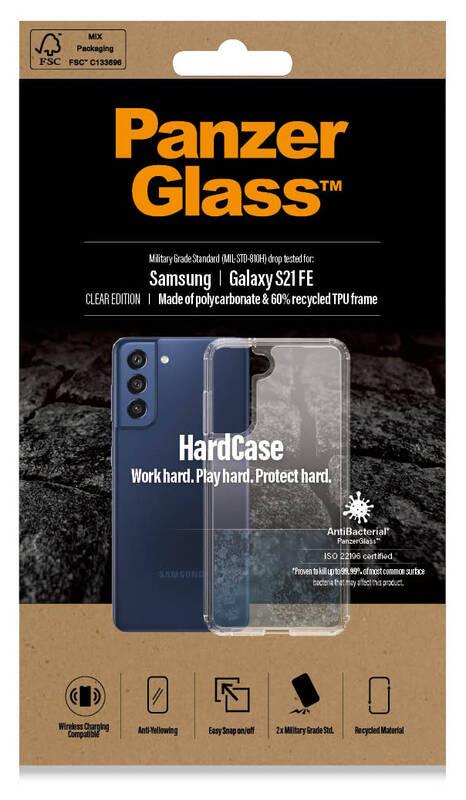 Kryt na mobil PanzerGlass HardCase na Samsung Galaxy S21 FE průhledný, Kryt, na, mobil, PanzerGlass, HardCase, na, Samsung, Galaxy, S21, FE, průhledný
