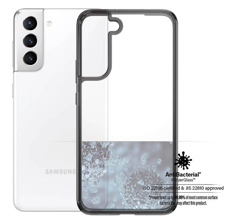 Kryt na mobil PanzerGlass HardCase na Samsung Galaxy S22 černý průhledný