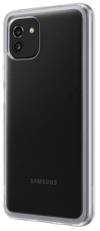 Kryt na mobil Samsung Galaxy A03 průhledný