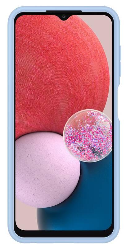 Kryt na mobil Samsung Galaxy A13 s kapsou na kartu modrý