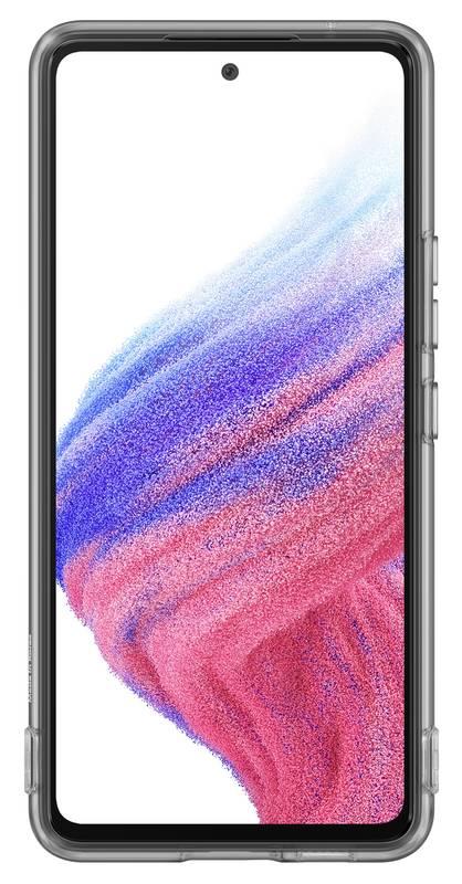Kryt na mobil Samsung Galaxy A53 5G černý průhledný